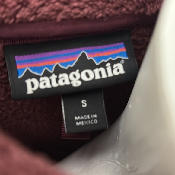 Patagonia Retool Snap T Pullover Deep Plum Light Balsamic Small - Picture 10 of 10